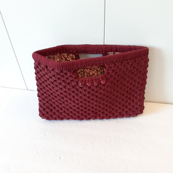 Handmade Knitted Baltimore Artisan Purse Bag - Picture 5 of 8